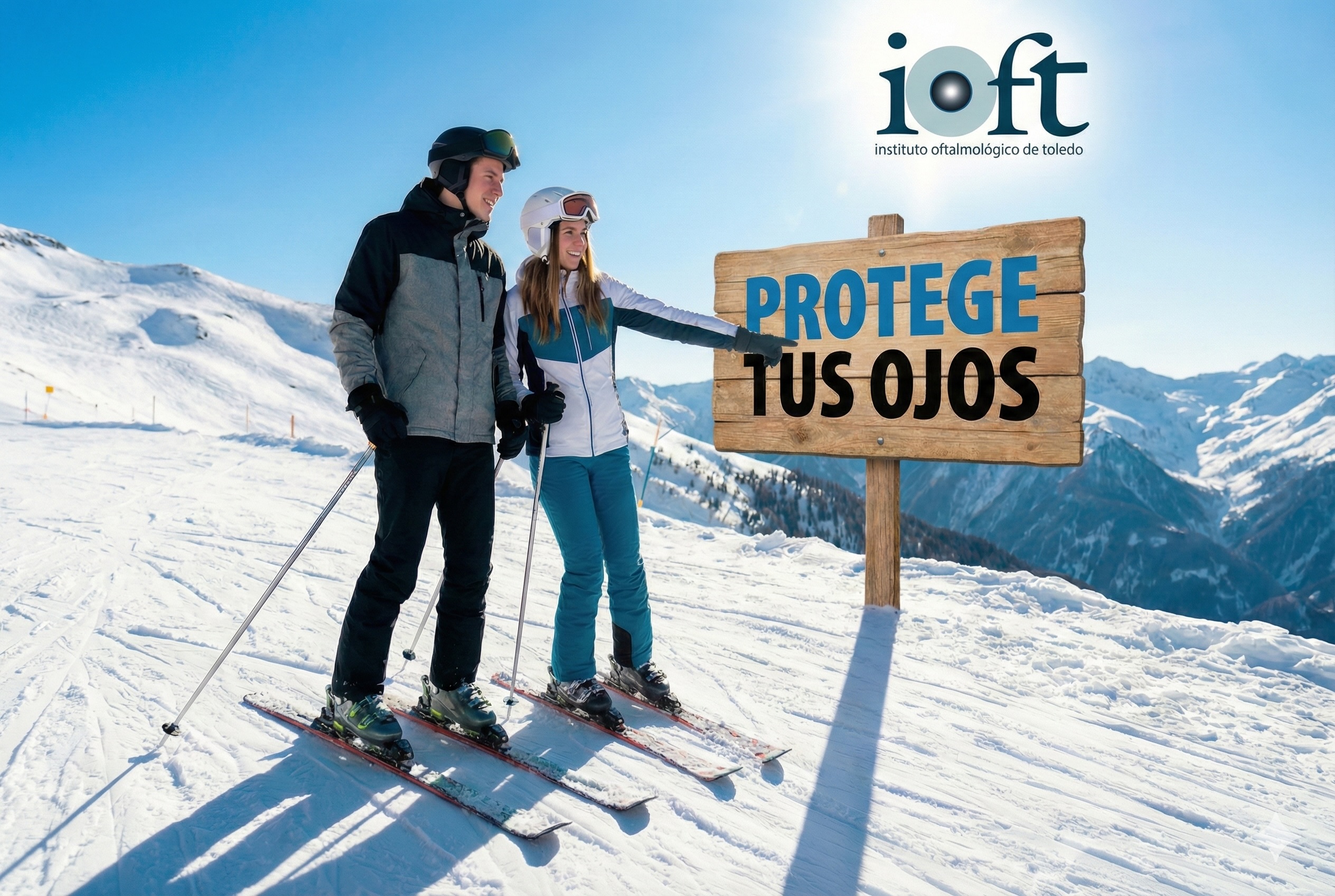 Esquí y salud visual: 5 claves para proteger tus ojos de la radiación en la nieve